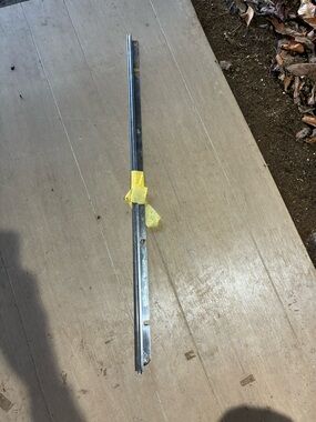 Jeep cj7 chrome upper door panel trim passenger side